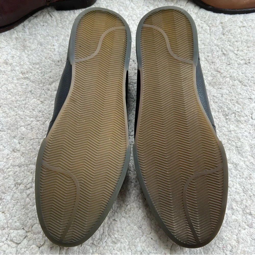 Dr. Scholl's Shoes Men's Pebble Black Leather Nikola Sneakers Size 12M - Picture 5 of 12